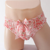 Pretty Ruffled Mesh Floral Men's Panties - Cissify